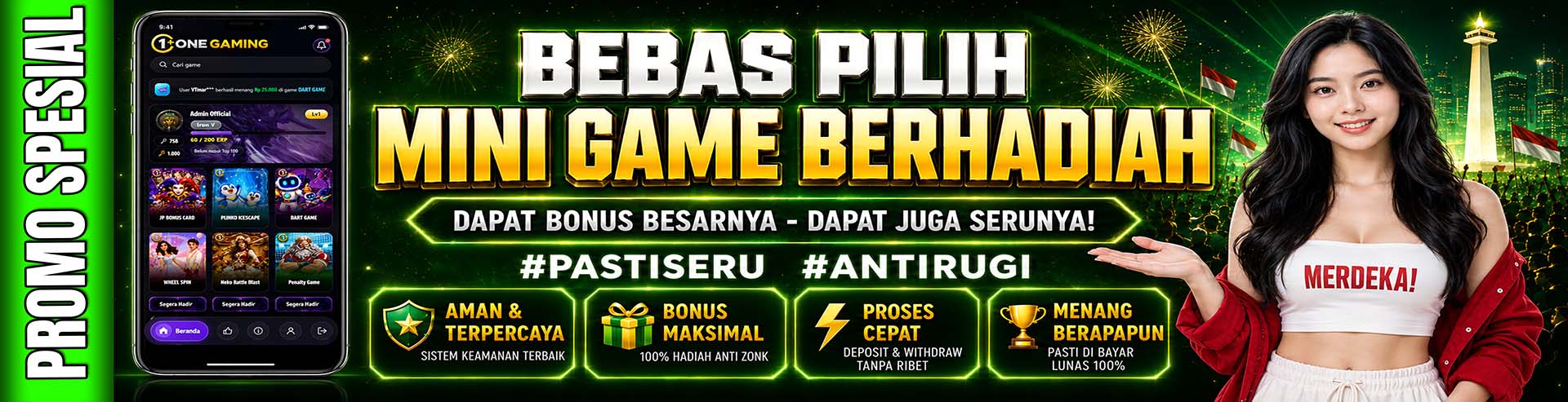 ONE GAMING BONUS